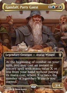 Gandalf, Party Guest [ #0002 Borderless ] (HOC-R)