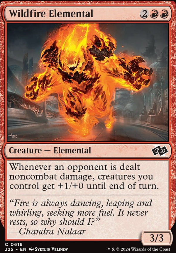 Wildfire Elemental [#0616] (J25-C)