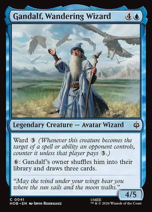Gandalf, Wandering Wizard [ #0041 ] (HOB-C)