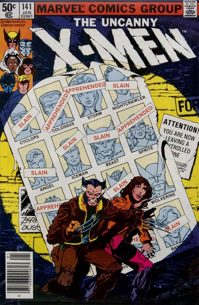 X-MEN (1963 Series) #141 (5.0) 1st App of Future X-Men, Rachel Summers, Avalanche, Destiny & Pyro Appearance