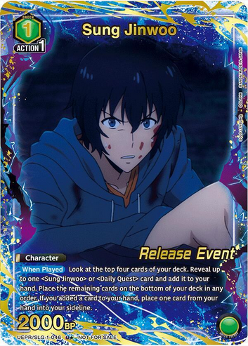 Sung Jinwoo (046) (U*) - UE17BT: SOLO LEVELING (UE17BT/SLG-1-046)
