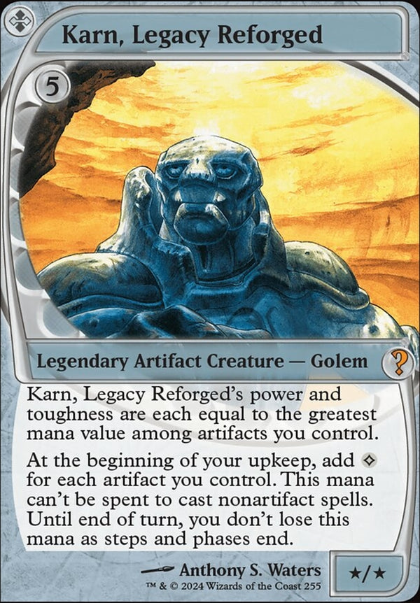 Karn, Legacy Reforged [#0255 Future Frame] (MB2-M-FOIL)