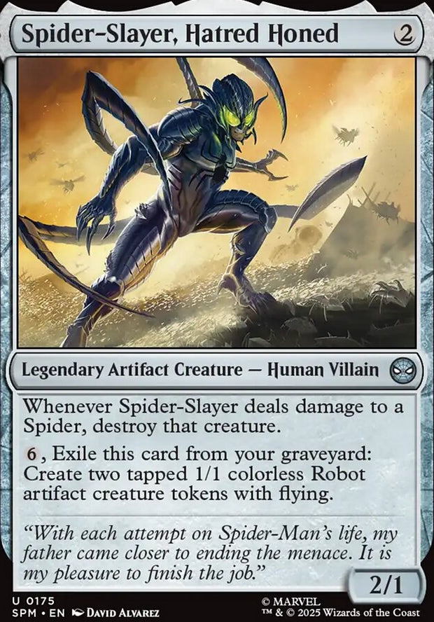 Spider-Slayer, Hatred Honed [ #0175 ] (SPM-U)