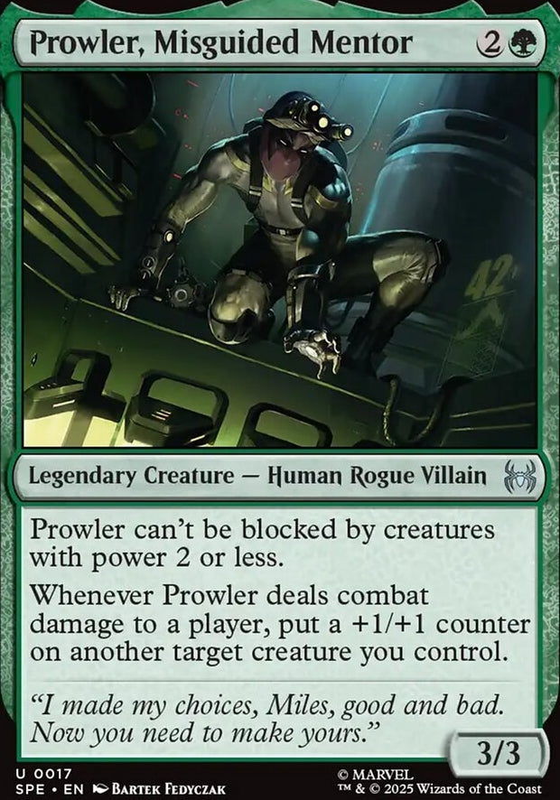Prowler, Misguided Mentor [ #0017 ] (SPE-U)