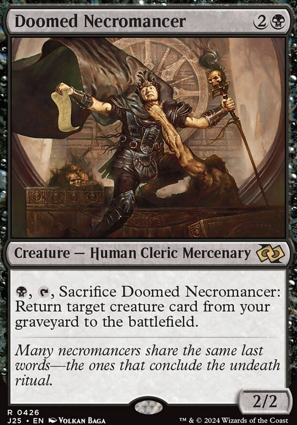 Doomed Necromancer [#0426] (J25-R)