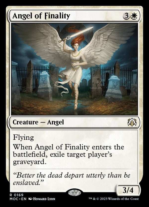 Angel of Finality [#0169 Reprint] (MOC-R)