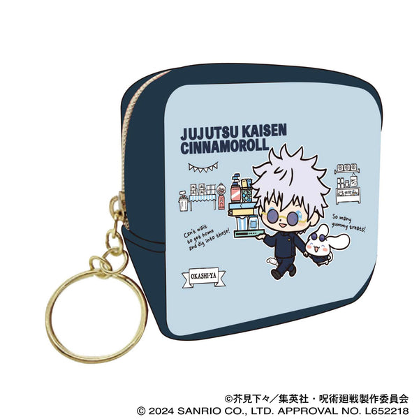 Jujutsu Kaisen Inventory / Premature x Sanrio Characters: Second stage Square Mini Pouch / Satoru Gojo x Cinnamoroll