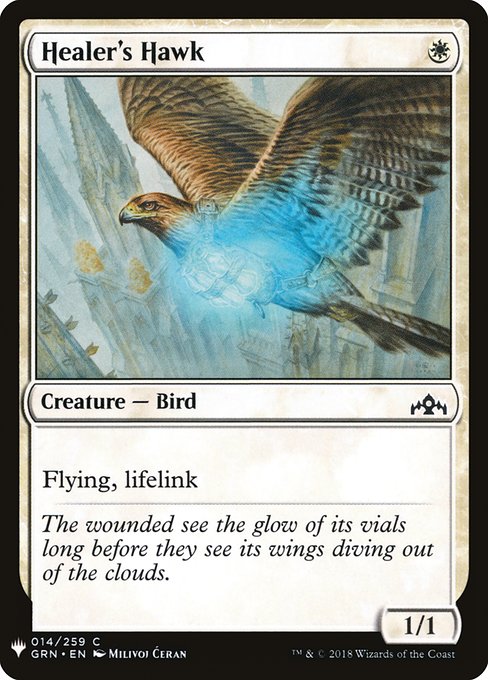 Healer's Hawk [Mystery Booster #0132] (GRN-C)