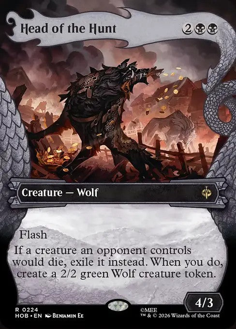 Head of the Hunt [ #0224 Showcase Dragon Hoard Frame ] (HOB-R)