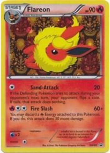 Flareon - BW88 (PR) Promo - Near Mint Holofoil