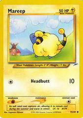 Mareep - 075/105 (N4) Common Near Mint Unlimited