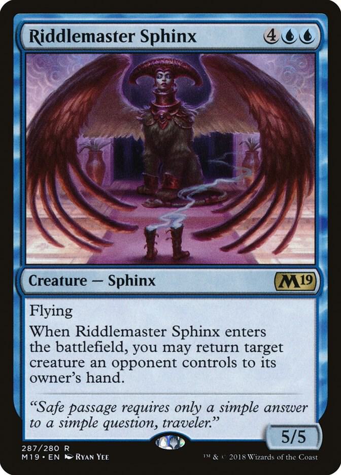 Riddlemaster Sphinx (M19-R)