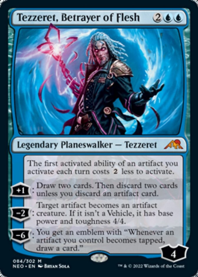 Tezzeret, Betrayer of Flesh [ #084/302 ] (NEO-M)