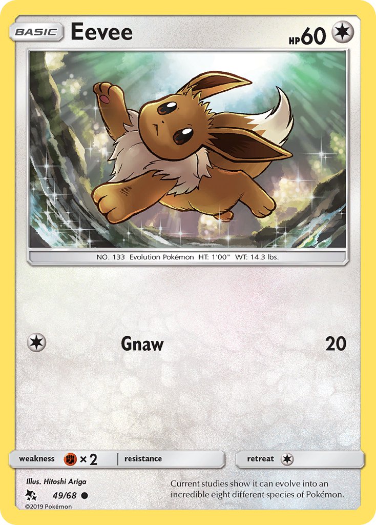 Eevee - 49/68 (HIF) Common - Near Mint