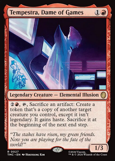 Tempestra, Dame of Games [ #0027 Surge Foil ] (TMC-R)