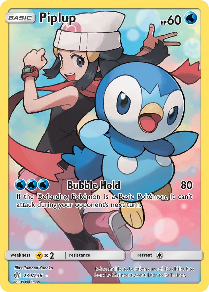 Piplup - 239/236 (CEC) Secret Rare - Near Mint Holofoil