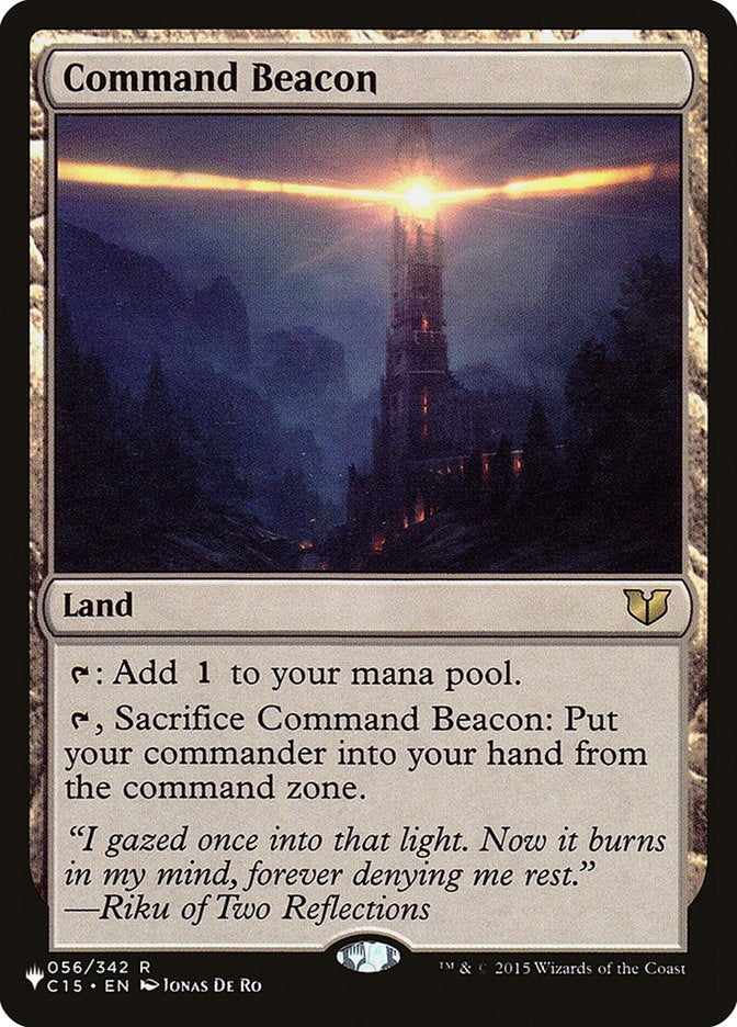 Command Beacon (C15-R-LIST)