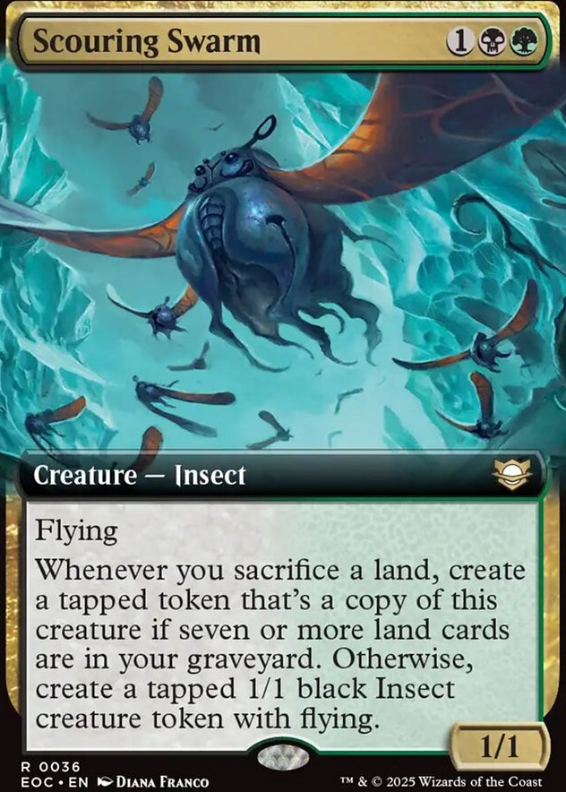Scouring Swarm [ #0036 Extended Art ] (EOC-R)
