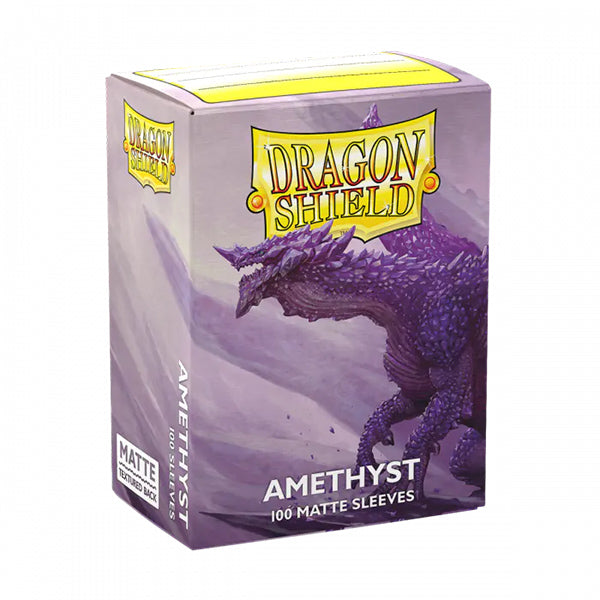 Dragon Shield: Standard - Matte: Amethyst 100 Count