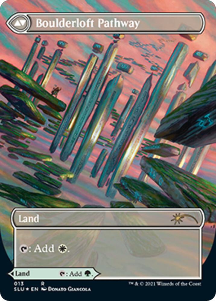 Branchloft Pathway // Boulderloft Pathway [#013 Borderless] (SLU-R-FOIL)