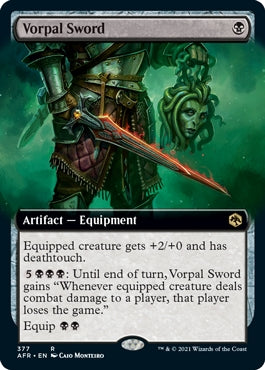 Vorpal Sword [#377 Extended Art] (AFR-R)