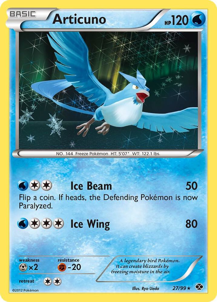 Articuno - 027/99 (NXD) Holo Rare - Near Mint Holofoil