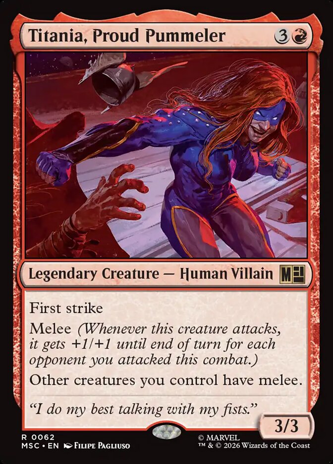 Titania, Proud Pummeler [ #0062 ] (MSC-R)