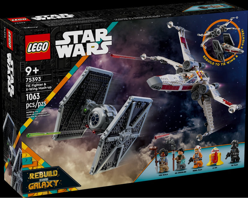 Lego: Star Wars - TIE Fighter & X-Wing Mash-up (75393)