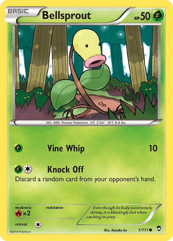 Bellsprout - 001/111 (FFI) Common - Near Mint