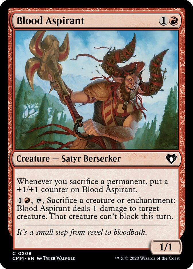 Blood Aspirant [#0208] (CMM-C)
