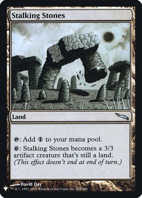Stalking Stones [Mystery Booster Retail Foils #121] (MRD-U-FOIL)