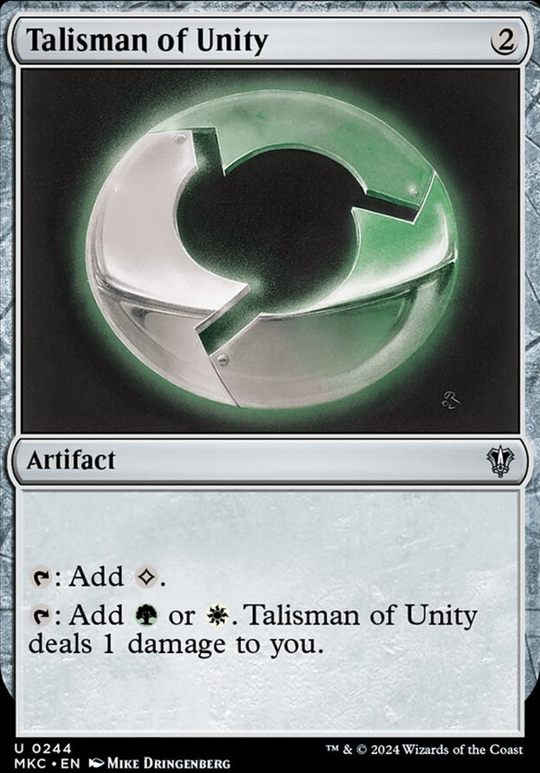 Talisman of Unity [#0244] (MKC-U)