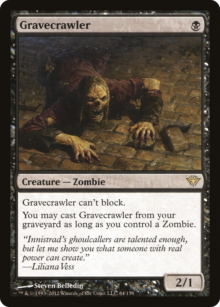 Gravecrawler (DKA-R) Moderate Play