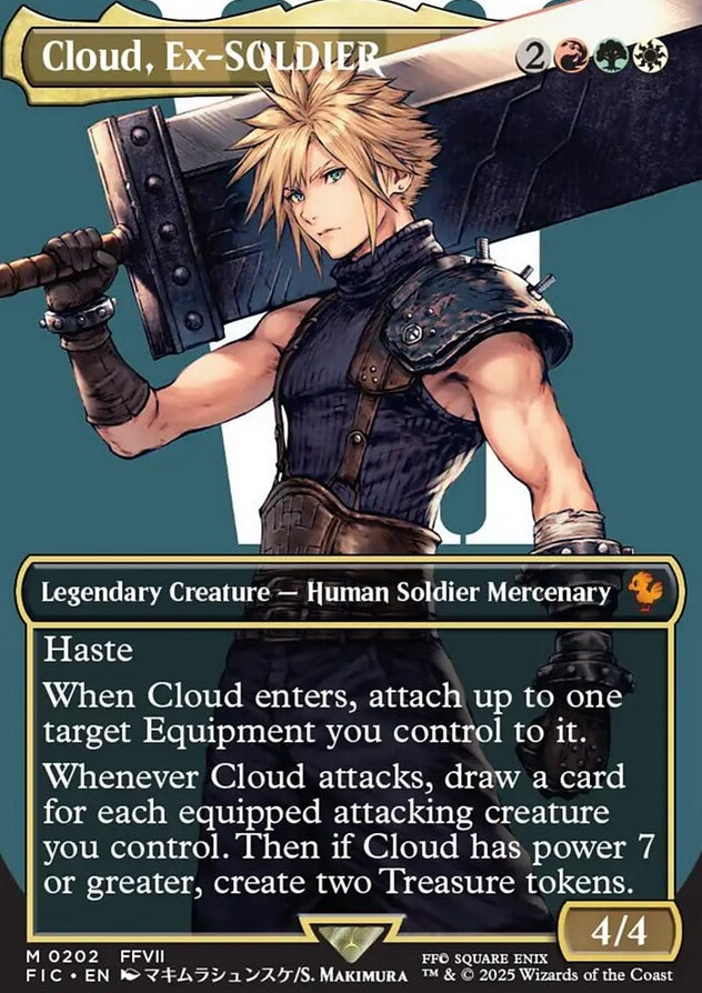 Cloud, Ex-SOLDIER [ #0202 Borderless ] (FIC-M)