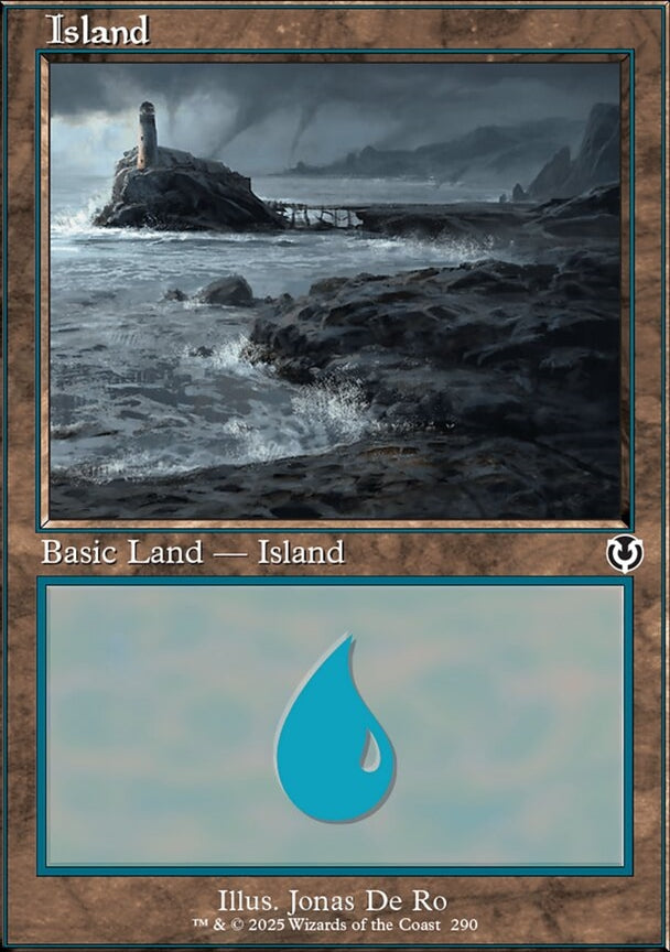Island [ #0290 Retro Frame ] (INR-C-FOIL)