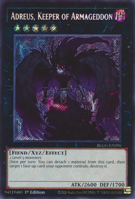Adreus, Keeper of Armageddon (BLGG-EN096)