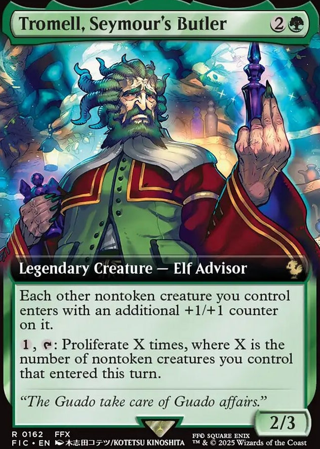 Tromell, Seymour's Butler [ #0162 Extended Art ] (FIC-R)