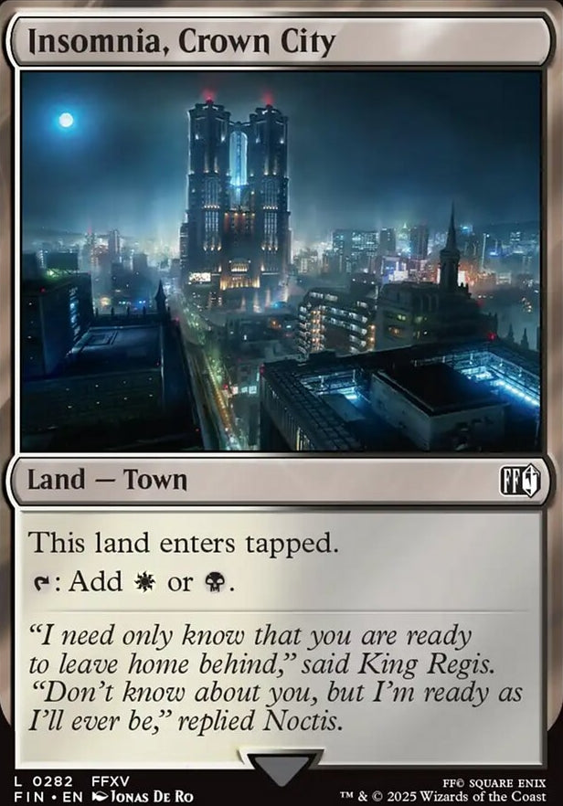 Insomnia, Crown City [ #0282 ] (FIN-C)