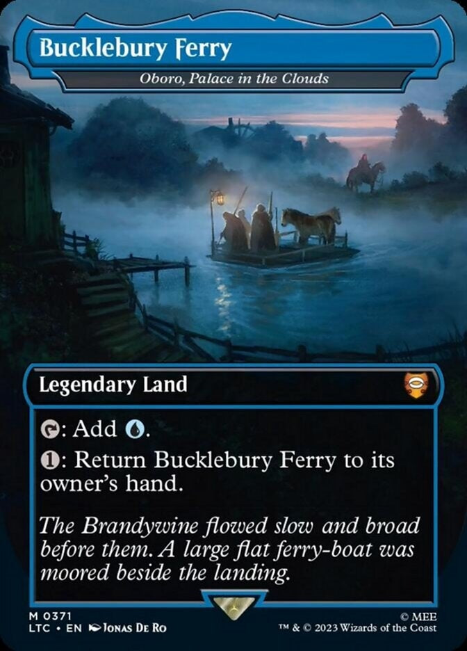 Bucklebury Ferry - Oboro, Palace in the Clouds [#0371 Alternate-Art Borderless] (LTC-M)