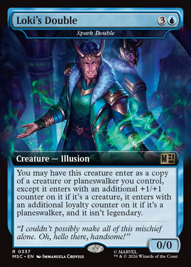 Loki's Double - Spark Double [ #0337 Extended Art ] (MSC-R)