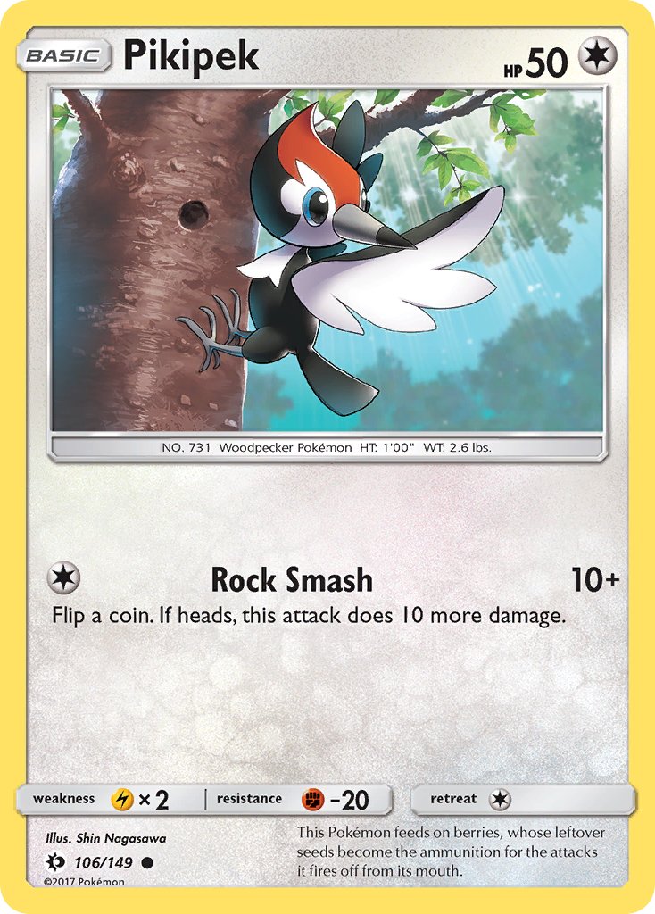 Pikipek - 106/149 (SM01) Common - Near Mint