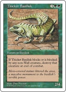 Thicket Basilisk (5ED-U)