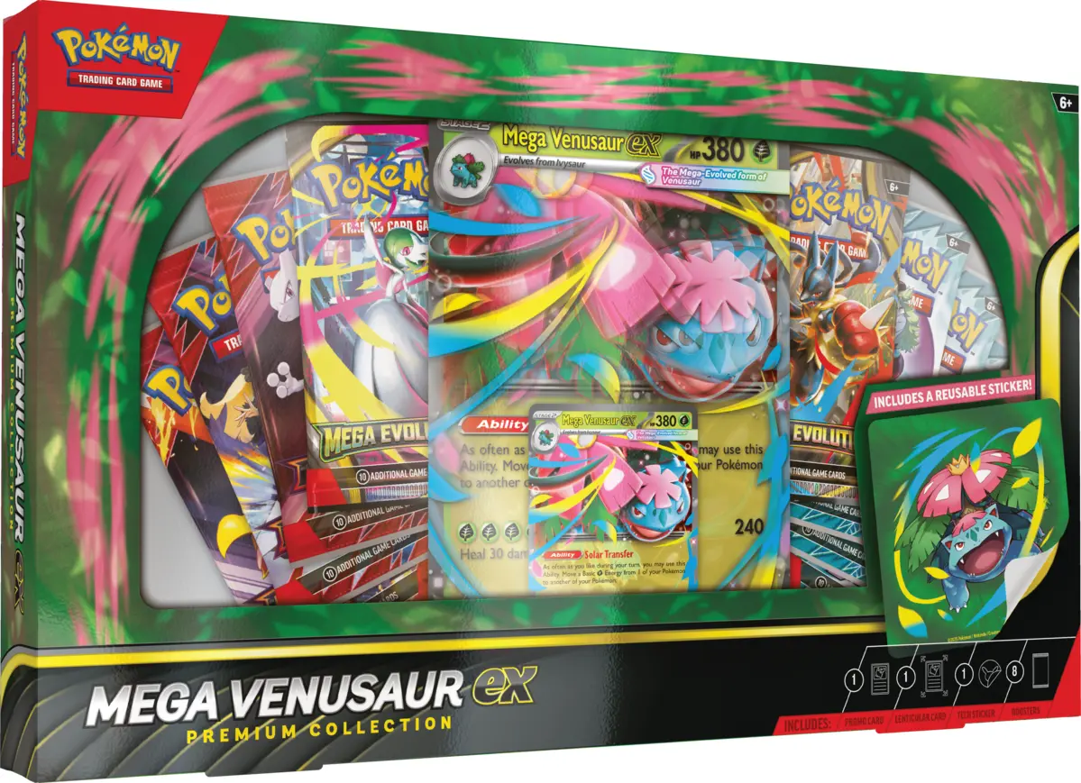 Pokemon TCG: Pokemon Mega Venusaur ex Premium Collection