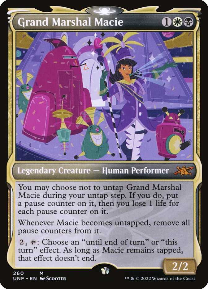 Grand Marshal Macie [#260 Showcase] (UNF-M-FOIL)