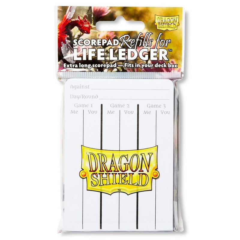 Dragon Shield: Life Ledger Scorepad - Refills