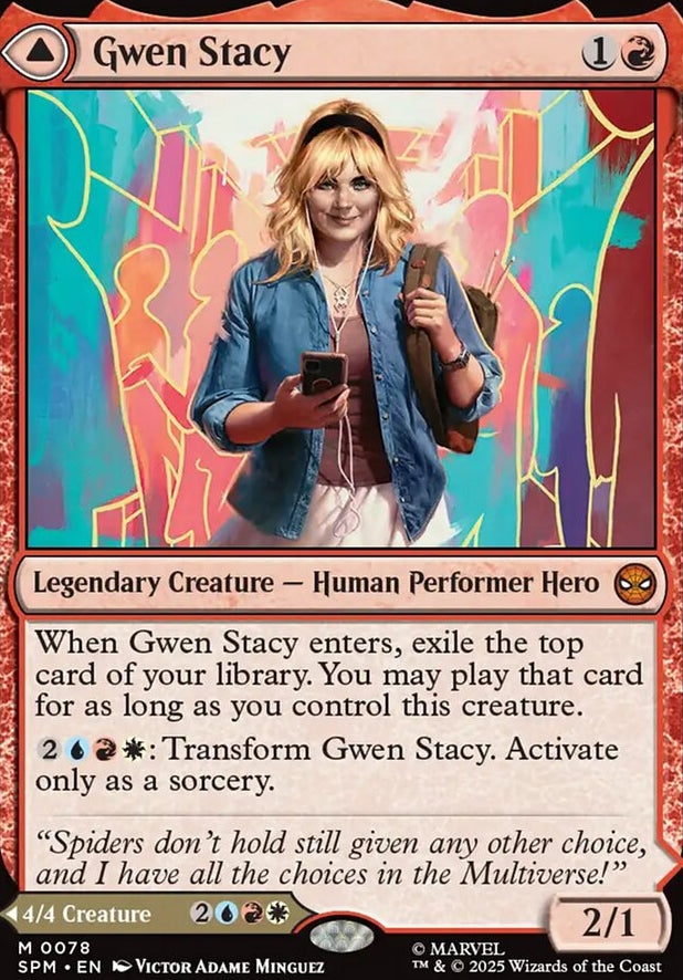 Gwen Stacy // Ghost-Spider [ #0078 ] (SPM-M)