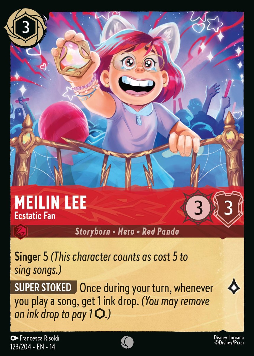 Meilin Lee - Ecstatic Fan (123/204 - Hyperia City) Common