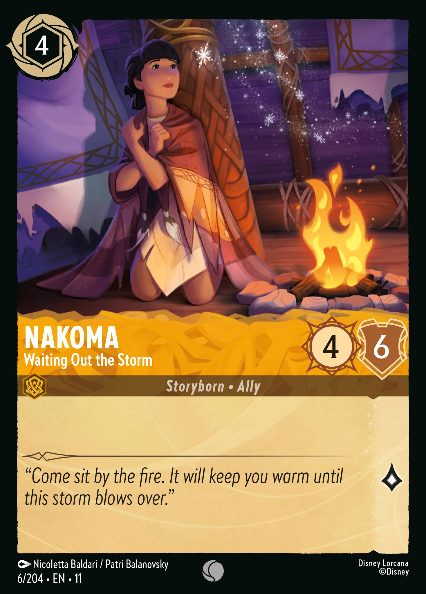 Nakoma - Waiting Out the Storm (006/204 - Winterspell)  Common