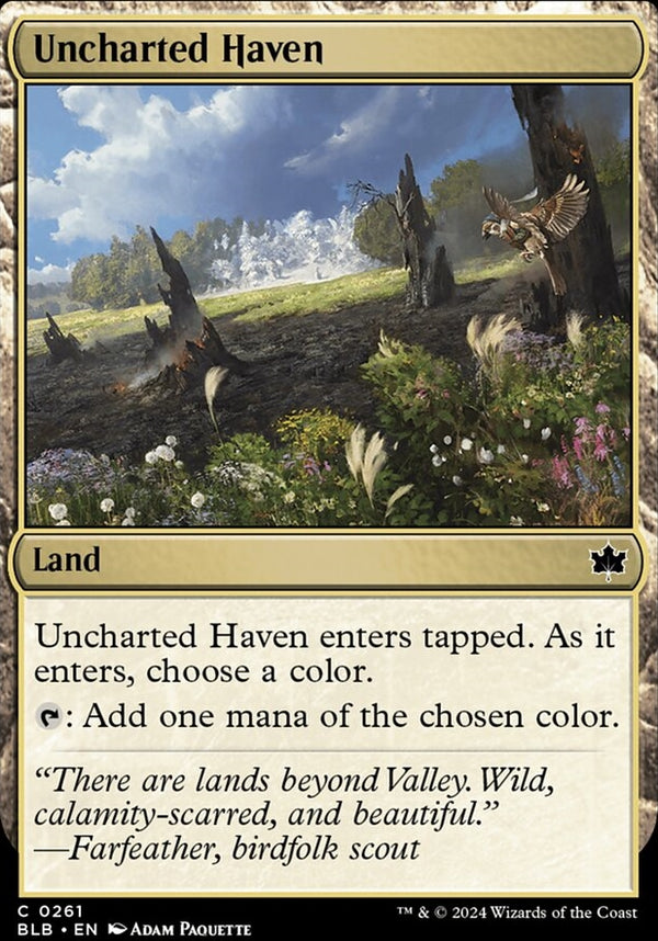 Uncharted Haven [#0261] (BLB-C-FOIL)