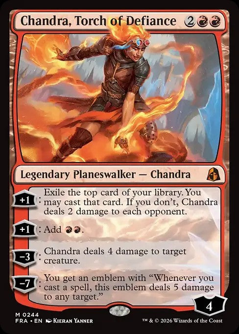 Chandra, Torch of Defiance [ #0244 ] (FRA-M)